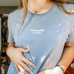 abercrombie & fitch paint splash tee
